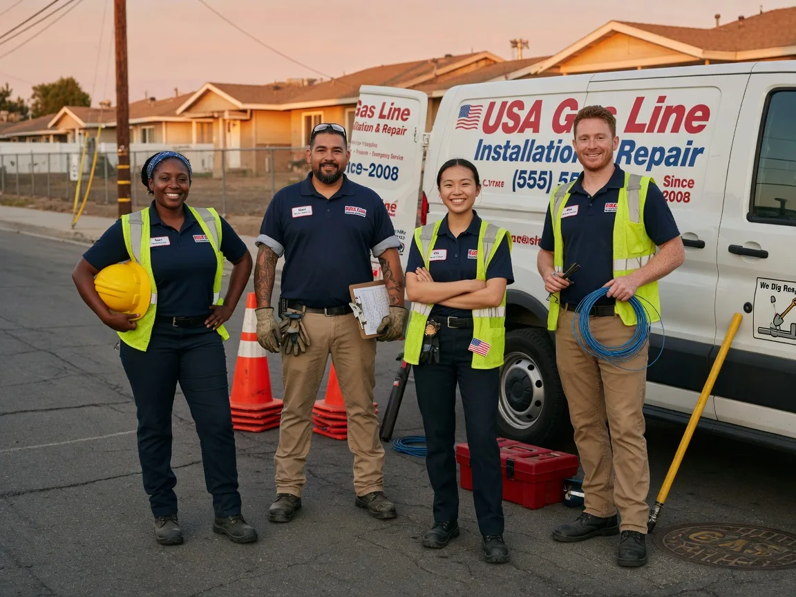 Gas Line Installation company in Glenpool, OK